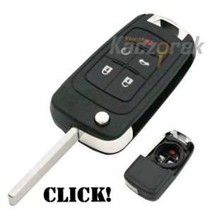 Opel 028 - klucz surowy - Chevrolet-Opel